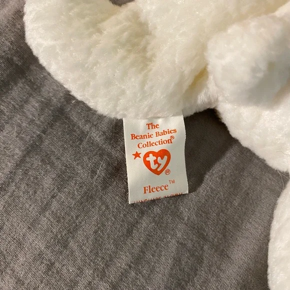 Vintage Fleece the lamb Beanie Baby #2 - Picture 3 of 4